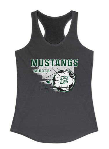 Richard King Mustangs Soccer #2 Women's Tank Top