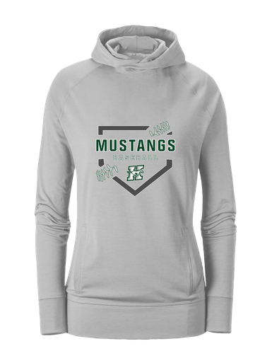 Richard King Mustangs Baseball #2 Women's Hoodie