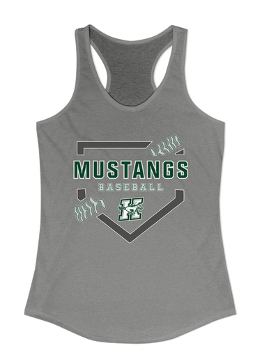 Richard King Mustangs Baseball #2 Women's Tank Top