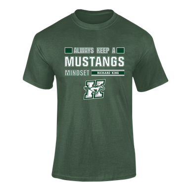 Richard King Mustangs Mindset Men's Premium SS T-Shirt