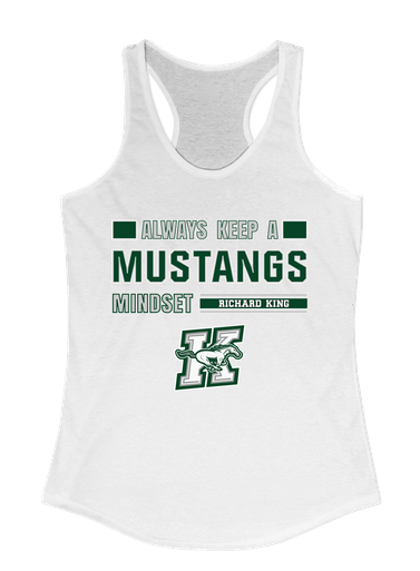 Richard King Mustangs Mindset Women's Tank Top