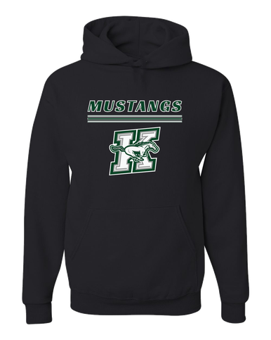Richard King Mustangs Mascot #8 Men's Premium Hoodie