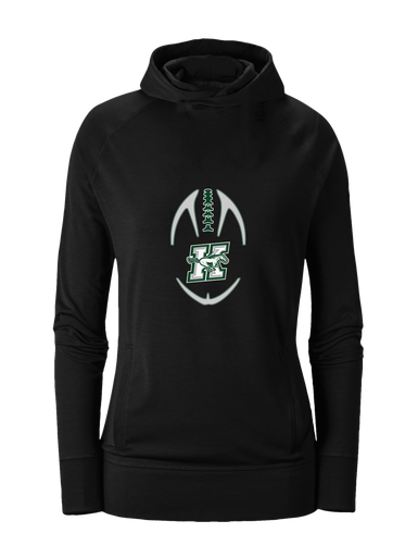 Richard King Mustangs Football #4 Women's Hoodie