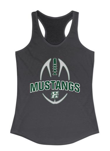 Richard King Mustangs Football #5 Women's Tank Top