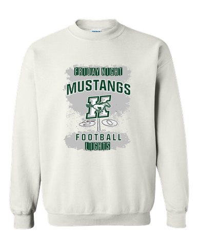 Richard King Mustangs Football #6 Men's Sweatshirt