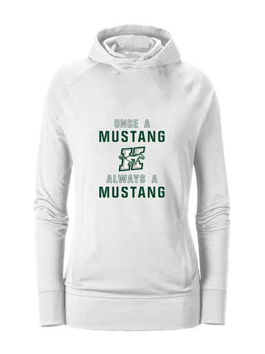 Richard King Mustangs Once A Women's Hoodie