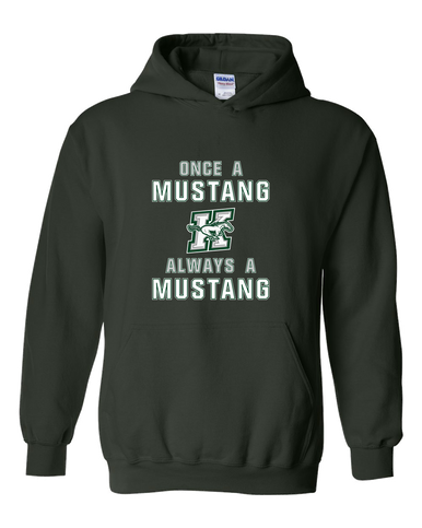 Richard King Mustangs Once A Men's Hoodie