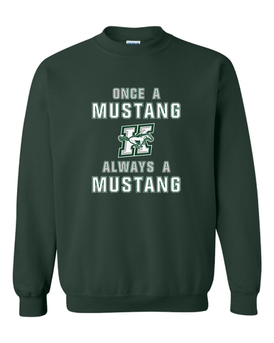 Richard King Mustangs Once A Men's Sweatshirt