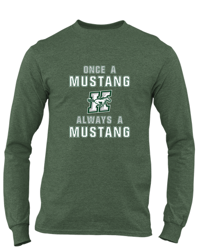 Richard King Mustangs Once A Men's Premium LS T-Shirt