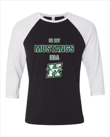 Richard King Mustangs Era #1 Women's Baseball T-Shirt