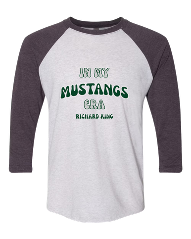 Richard King Mustangs Era #2 Men's Baseball T-Shirt