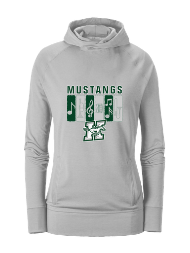 Richard King Mustangs Band # 2 Women's Hoodie