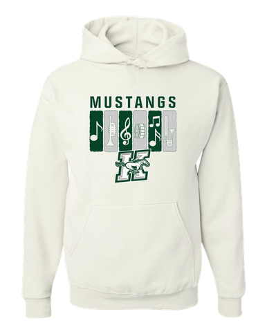 Richard King Mustangs Band # 2 Men's Premium Hoodie