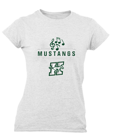 Richard King Mustangs Band # 3 Women's Premium SS T-Shirt