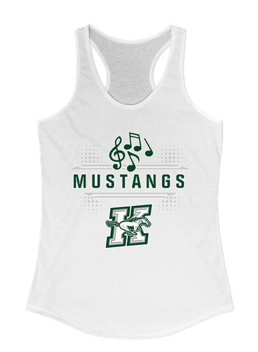 Richard King Mustangs Band # 3 Women's Tank Top