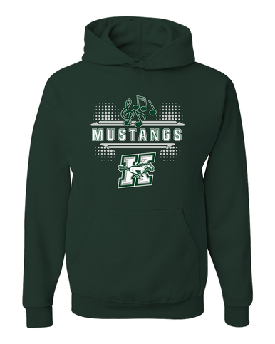 Richard King Mustangs Band # 3 Men's Premium Hoodie