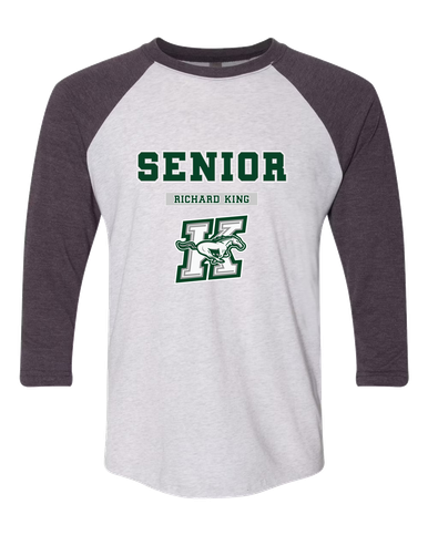 Richard King Mustangs Senior #2 Women's Baseball T-Shirt