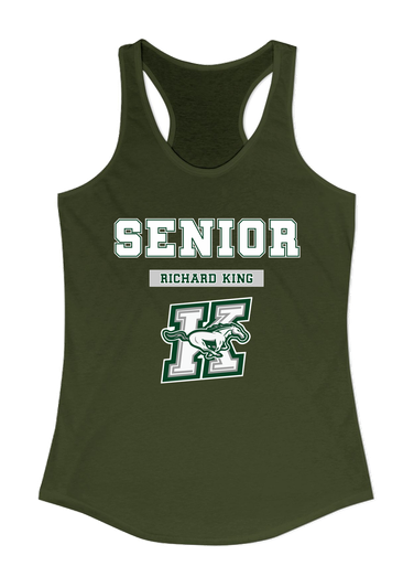Richard King Mustangs Senior #2 Women's Tank Top