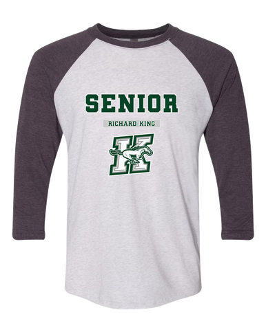 Richard King Mustangs Senior #2 Men's Baseball T-Shirt