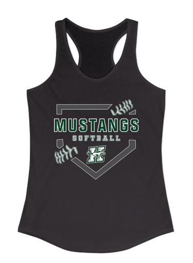Richard King Mustangs Softball #2 Women's Tank Top