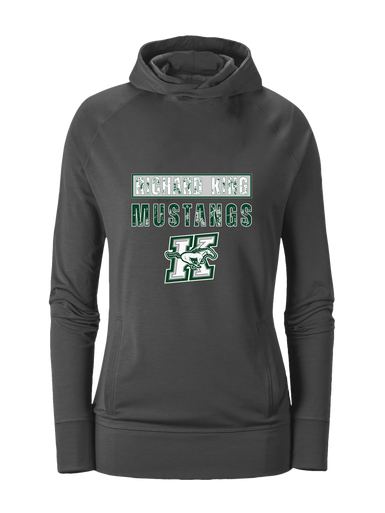 Richard King Mustangs Mascot #9 Women's Hoodie