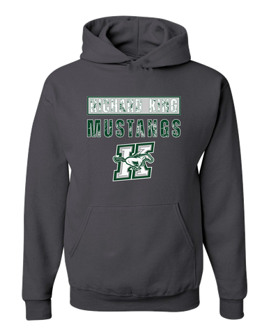Richard King Mustangs Mascot #9 Men's Premium Hoodie