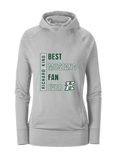 Richard King Mustangs Best Mustang Fan Women's Hoodie