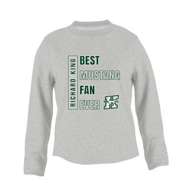 Richard King Mustangs Best Mustang Fan Women's Sweatshirt