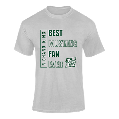 Richard King Mustangs Best Mustang Fan Men's Premium SS T-Shirt