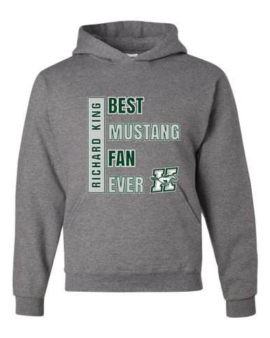 Richard King Mustangs Best Mustang Fan Men's Premium Hoodie