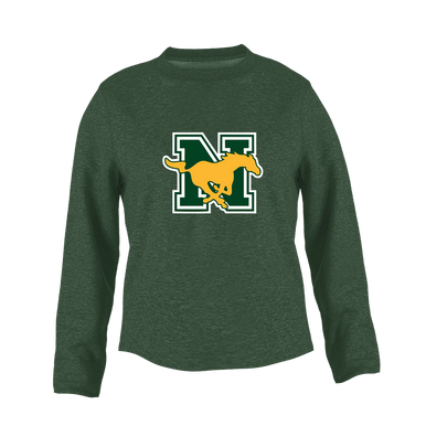 JW Nixon Mustangs Mascot #1 Women's Sweatshirt