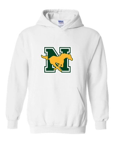 JW Nixon Mustangs Mascot #1 Men's Hoodie