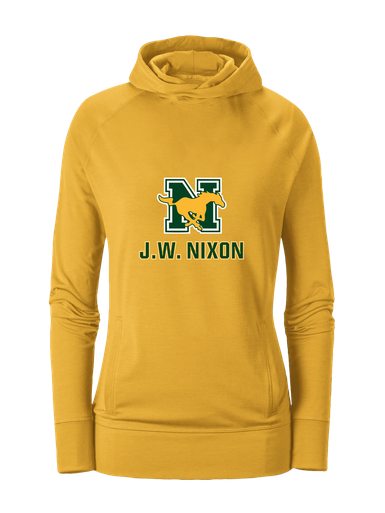 JW Nixon Mustangs Mascot #2 Women's Hoodie
