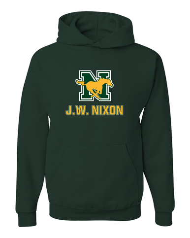 JW Nixon Mustangs Mascot #2 Men's Premium Hoodie