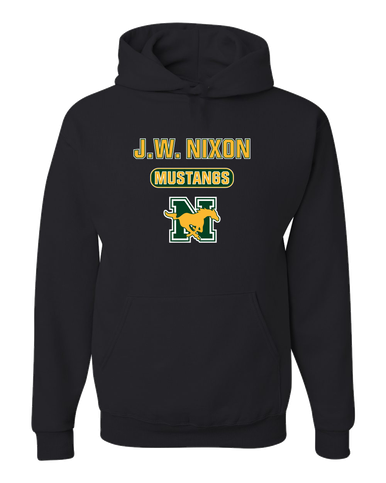 JW Nixon Mustangs Mascot #3 Men's Premium Hoodie