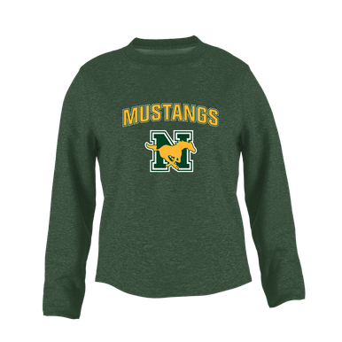 JW Nixon Mustangs Mascot #6 Women's Sweatshirt