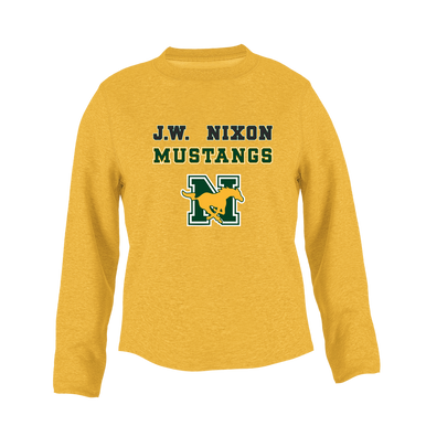 JW Nixon Mustangs Spirit Women's Sweatshirt