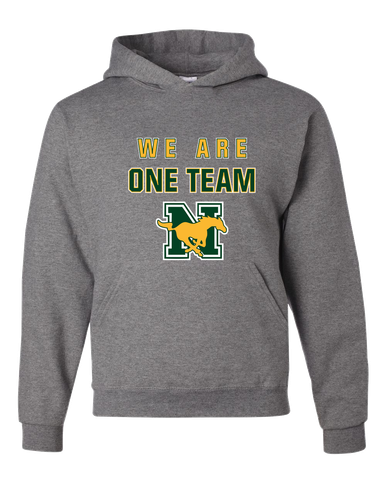 JW Nixon Mustangs We Are One Team Men's Premium Hoodie