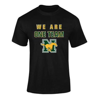 JW Nixon Mustangs We Are One Team Men's Premium SS T-Shirt