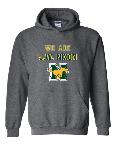 JW Nixon Mustangs We Are Men's Hoodie