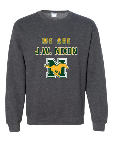 JW Nixon Mustangs We Are Men's Sweatshirt