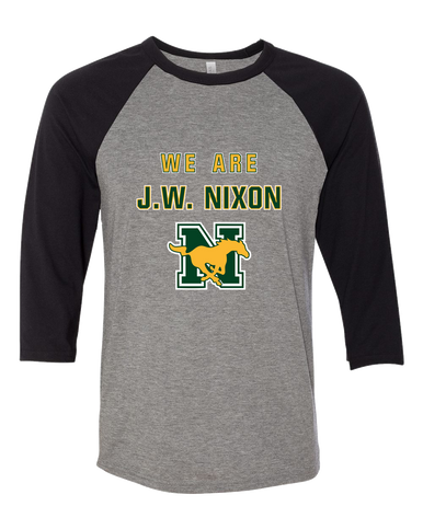 JW Nixon Mustangs We Are Women's Baseball T-Shirt