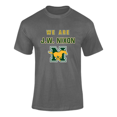 JW Nixon Mustangs We Are Men's SS T-Shirt