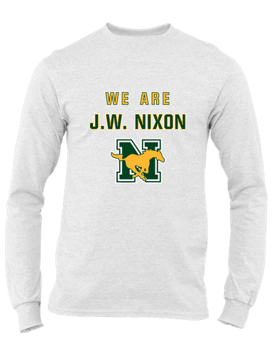 JW Nixon Mustangs We Are Men's Premium LS T-Shirt