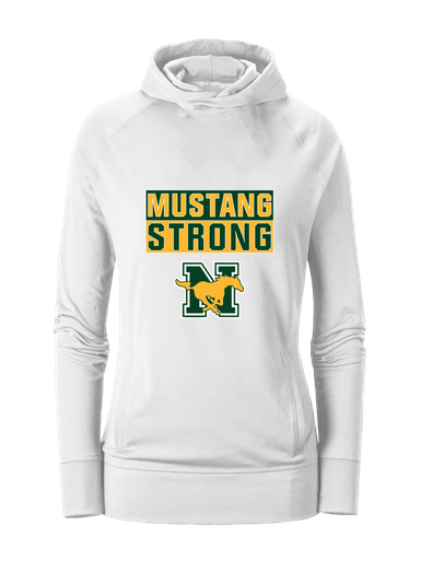 JW Nixon Mustangs Strong #1 Women's Hoodie