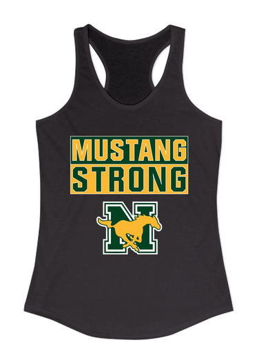 JW Nixon Mustangs Strong #1 Women's Tank Top