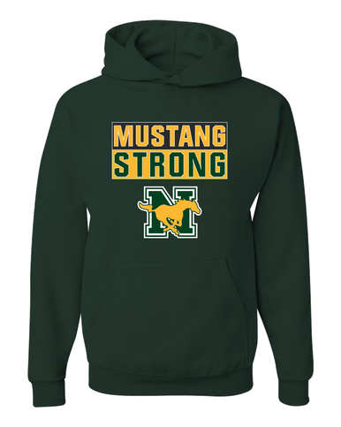 JW Nixon Mustangs Strong #1 Men's Premium Hoodie