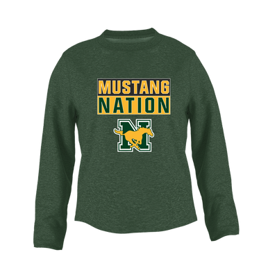 JW Nixon Mustangs Nation #1 Women's Sweatshirt