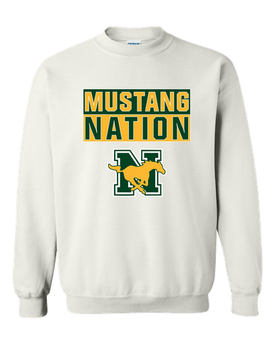 JW Nixon Mustangs Nation #1 Men's Sweatshirt