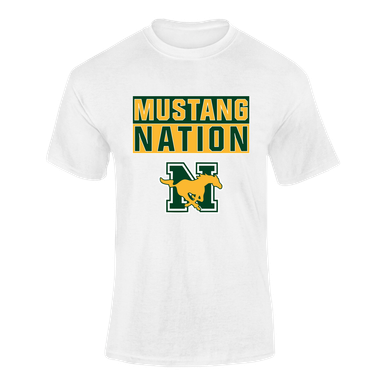 JW Nixon Mustangs Nation #1 Men's Premium SS T-Shirt